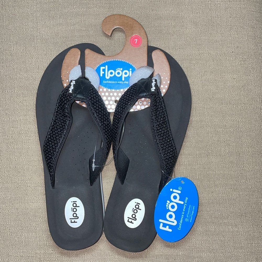 Women's Sofia Sparkly Comfort Flip
Flop, Black - 7 - Picture 6 of 7